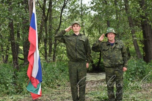 Аксубаевские школьники завершили курс молодого бойца