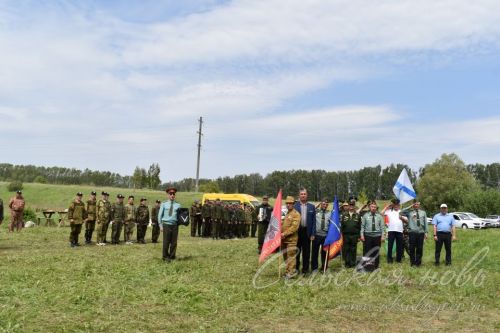 Аксубаевские школьники завершили курс молодого бойца