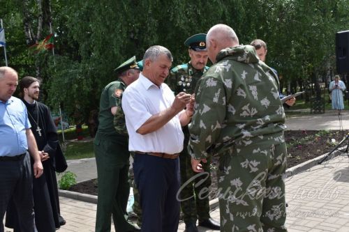 Аксубаевцы, охранявшие рубежи страны, отметили День пограничника