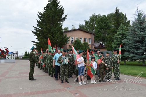Аксубаевцы, охранявшие рубежи страны, отметили День пограничника