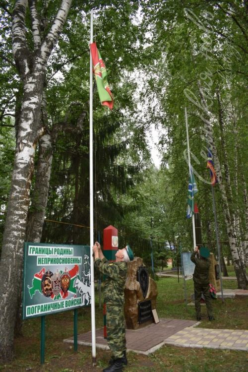 Аксубаевцы, охранявшие рубежи страны, отметили День пограничника