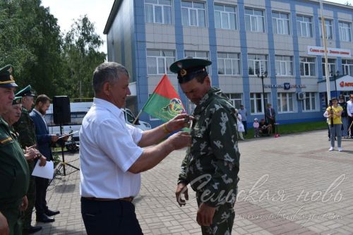 Аксубаевцы, охранявшие рубежи страны, отметили День пограничника