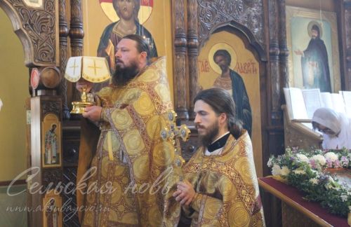 Храм Преподобного Феодосия Тотемского в Аксубаеве отметил 30-летие со дня освящения