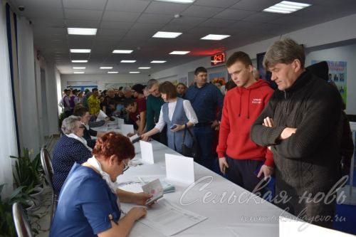 В Аксубаевском районе открылись избирательные участки для голосования по выборам Президента Российской Федерации