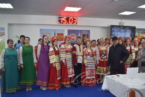 В Аксубаевском районе открылись избирательные участки для голосования по выборам Президента Российской Федерации
