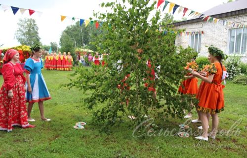 Фоторепортаж с праздника "Троицкие хороводы"
