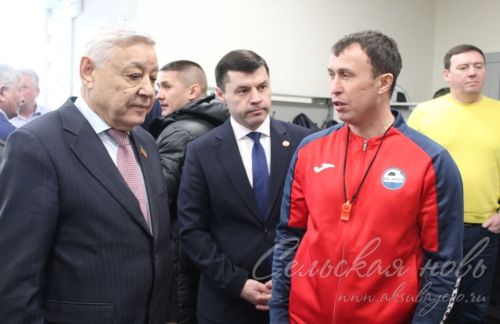 В Аксубаеве открыли крытый футбольный манеж «Аксу»