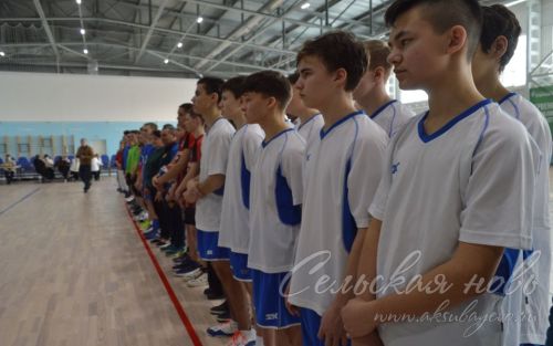 С Аксубаевскими волейболистами встретился Фарид Мухаметшин