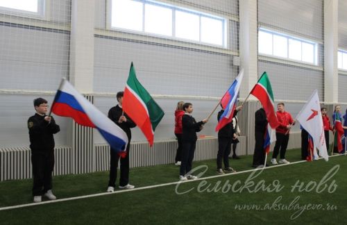 В Аксубаеве открыли крытый футбольный манеж «Аксу»