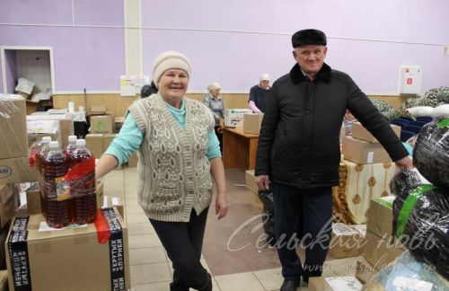 Аксубаевцы доставили гуманитарную помощь участникам СВО ко Дню защитников Отечества