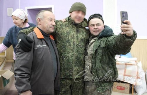 Аксубаевцы доставили гуманитарную помощь участникам СВО ко Дню защитников Отечества