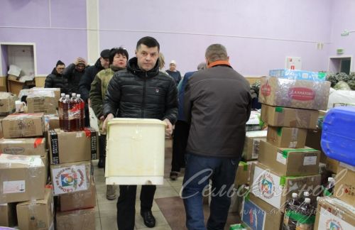 Аксубаевцы доставили гуманитарную помощь участникам СВО ко Дню защитников Отечества