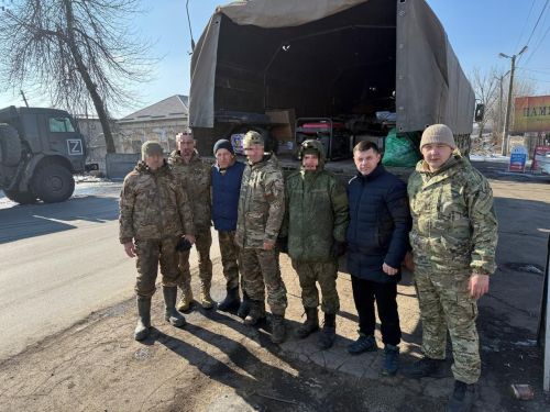 Аксубаевцы доставили гуманитарную помощь участникам СВО ко Дню защитников Отечества