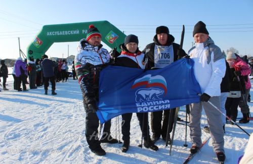 В Аксубаевском районе на лыжню встали более 1000 человек
