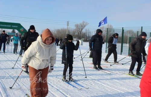 В Аксубаевском районе на лыжню встали более 1000 человек