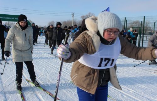 В Аксубаевском районе на лыжню встали более 1000 человек