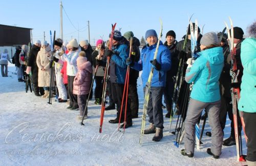 В Аксубаевском районе на лыжню встали более 1000 человек