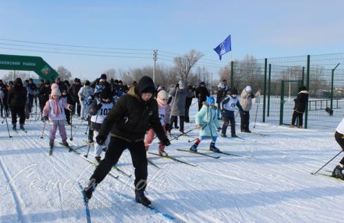 В Аксубаевском районе на лыжню встали более 1000 человек