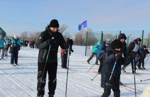 В Аксубаевском районе на лыжню встали более 1000 человек