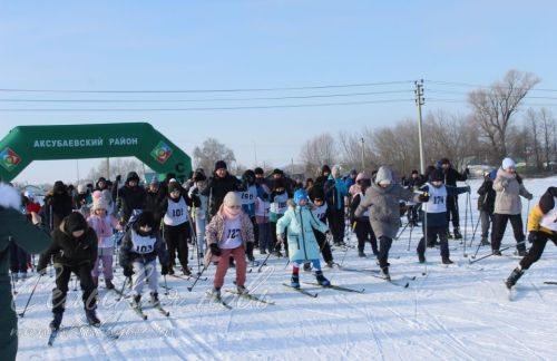 В Аксубаевском районе на лыжню встали более 1000 человек