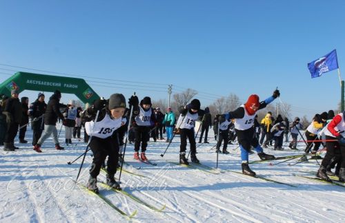 В Аксубаевском районе на лыжню встали более 1000 человек