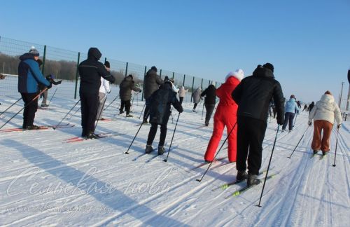 В Аксубаевском районе на лыжню встали более 1000 человек