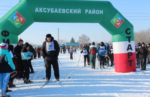 В Аксубаевском районе на лыжню встали более 1000 человек