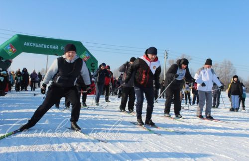 В Аксубаевском районе на лыжню встали более 1000 человек