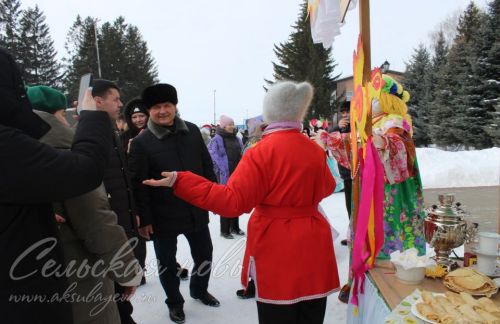 Аксубаево отпраздновало Масленицу и встретило весну