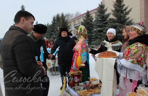 Аксубаево отпраздновало Масленицу и встретило весну