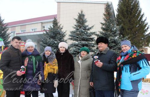 Аксубаево отпраздновало Масленицу и встретило весну