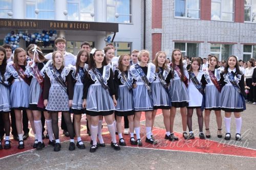 Последний звонок в Аксубаевской средней школе №3, 24.05.2025 г.