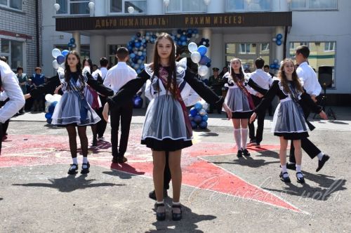 Последний звонок в Аксубаевской средней школе №3, 24.05.2025 г.