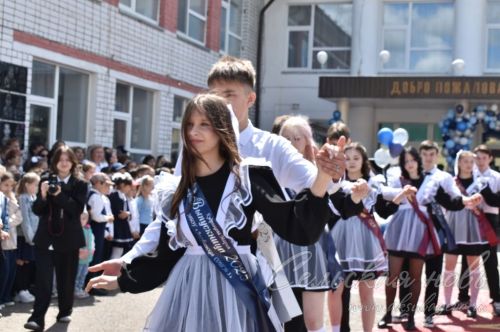 Последний звонок в Аксубаевской средней школе №3, 24.05.2025 г.
