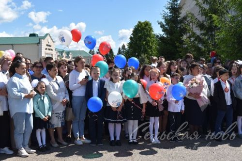 Последний звонок в Аксубаевской средней школе №3, 24.05.2025 г.