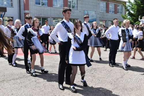 Последний звонок в Аксубаевской средней школе №3, 24.05.2025 г.