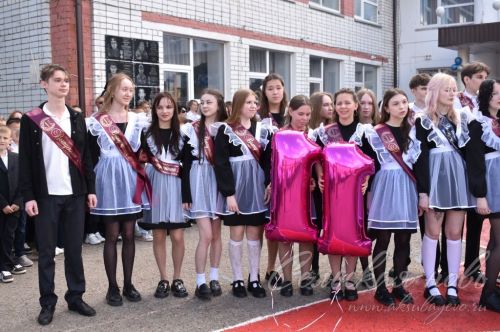 Последний звонок в Аксубаевской средней школе №3, 24.05.2025 г.