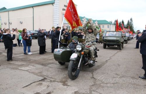 Фоторепортаж с Парада Победы в Аксубаеве