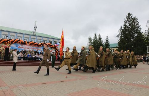 Фоторепортаж с Парада Победы в Аксубаеве