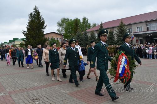 Фоторепортаж с Парада Победы в Аксубаеве