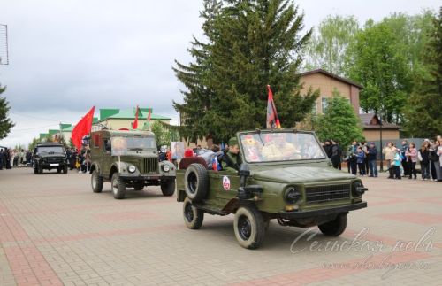 Фоторепортаж с Парада Победы в Аксубаеве