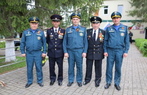 Фоторепортаж с Парада Победы в Аксубаеве