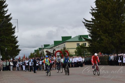 Кросс и велопробег собрал 140 участников в Аксубаевском районе