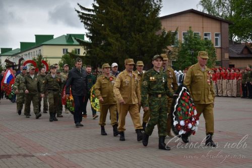 Фоторепортаж с Парада Победы в Аксубаеве