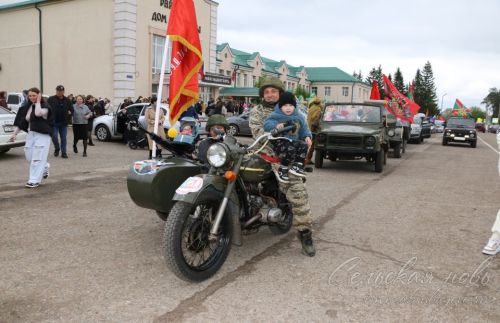 Фоторепортаж с Парада Победы в Аксубаеве