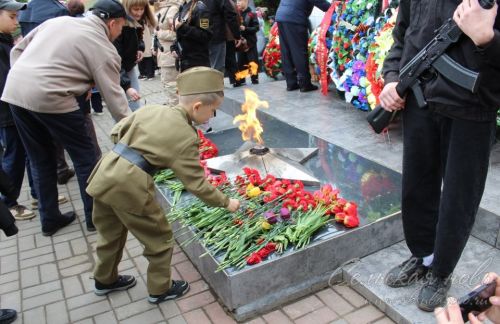 Фоторепортаж с Парада Победы в Аксубаеве