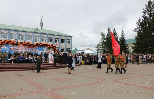 Фоторепортаж с Парада Победы в Аксубаеве