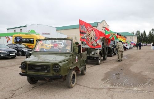 Фоторепортаж с Парада Победы в Аксубаеве