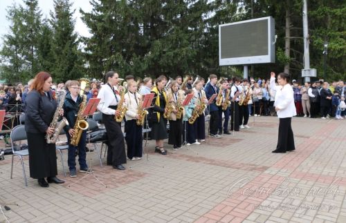 Фоторепортаж с Парада Победы в Аксубаеве