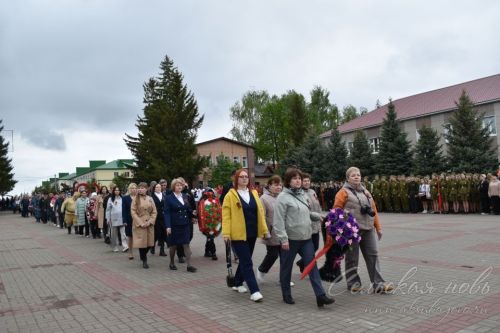 Фоторепортаж с Парада Победы в Аксубаеве